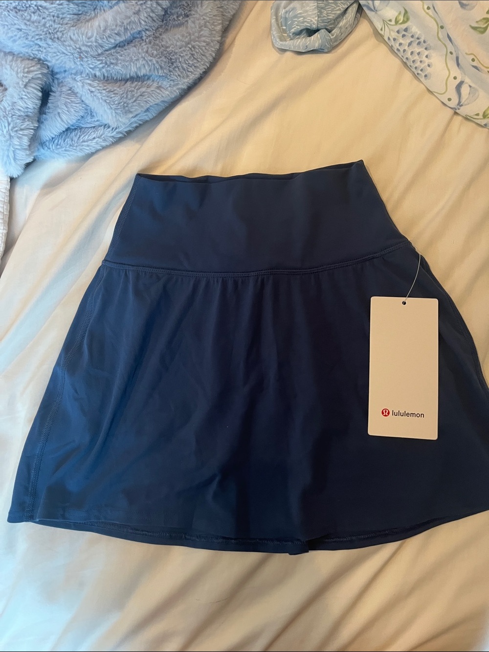 lululemon athletica navy blue athletic skort